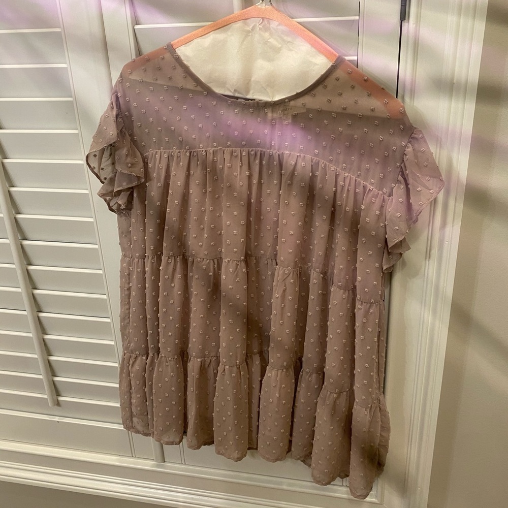 cute purple-ish shirt